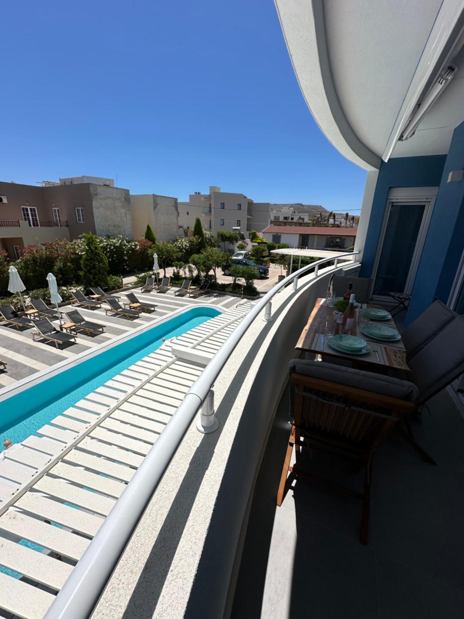 Evdokia Suites Gouves Bagian luar foto