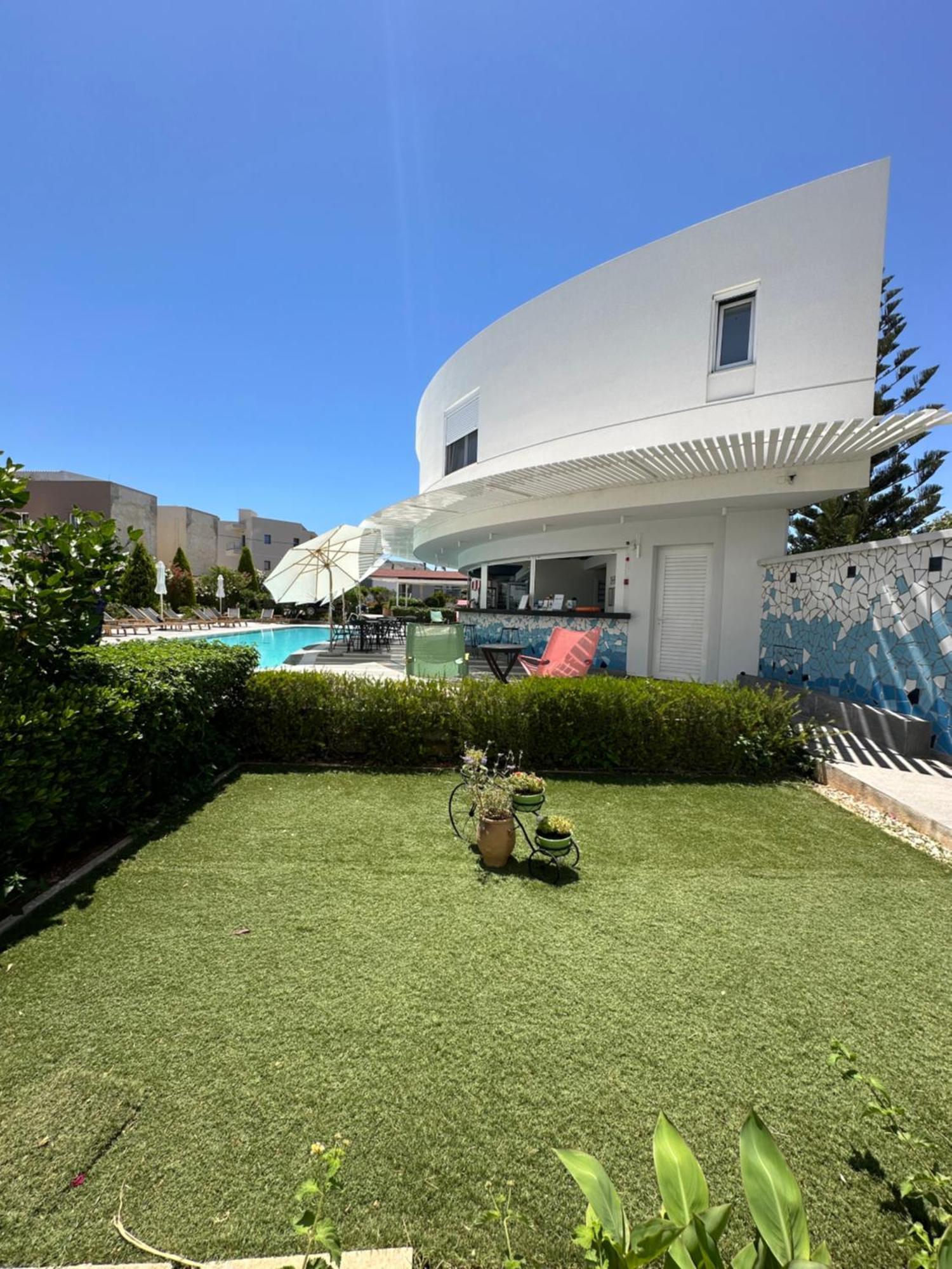 Evdokia Suites Gouves Bagian luar foto