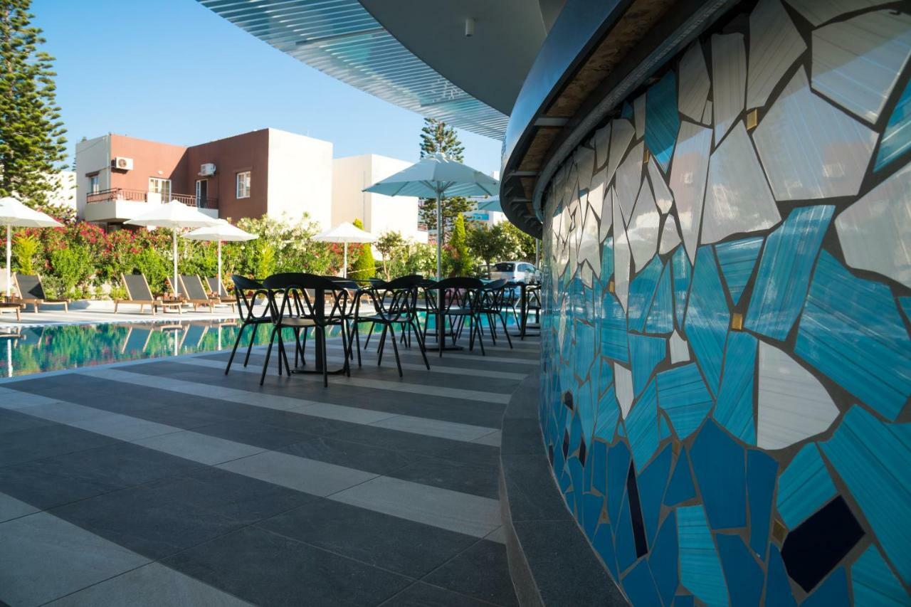 Evdokia Suites Gouves Bagian luar foto