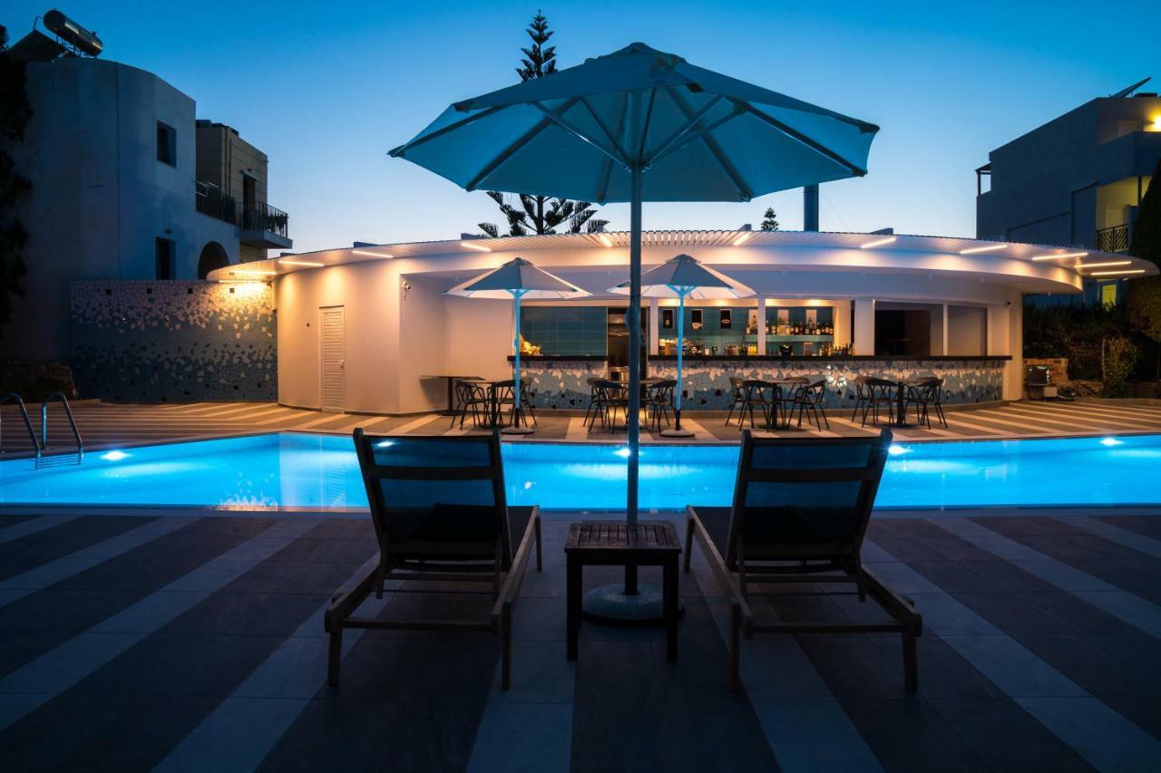 Evdokia Suites Gouves Bagian luar foto